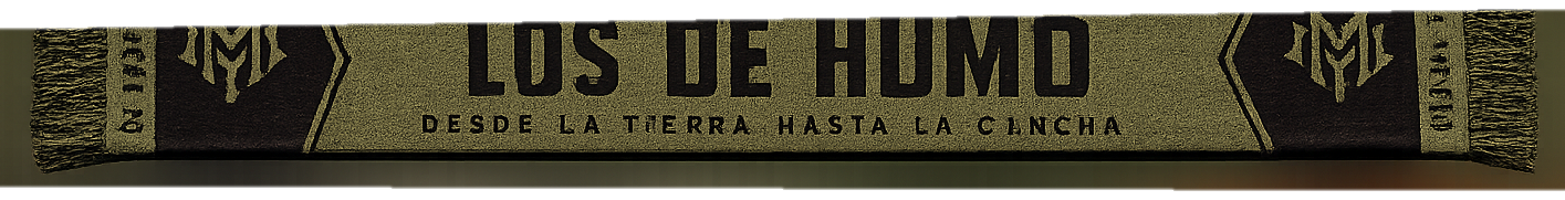 Los de Humo green supporter scarf